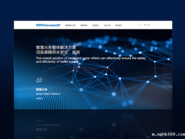 SensetechDT 官网设计